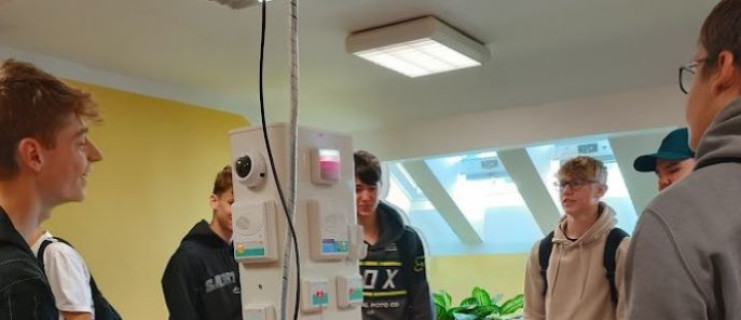 Návštěva žáků prvního ročníku oboru elektrikář ve firmě ZPT Vigantice