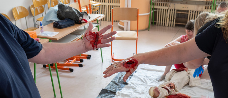 Školení první pomoci pro provozní pracovníky