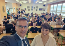 Obrázek k aktualitě Hejtman Zlínského kraje ve škole