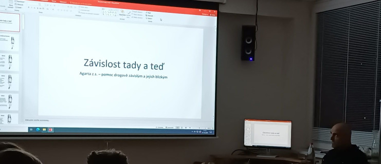 Bezpečná volba - Beseda o návykových látkách pro studenty prvních ročníků