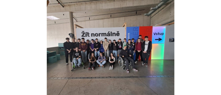 Exkurze žáků střední školy na téma 