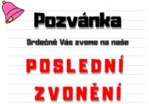 Obrázek k aktualitě POSLEDNÍ ZVONĚNÍ 2025