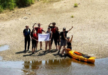 Obrázek k aktualitě Stříbrná DOFE expedice: Meandry Moravy na kánoi